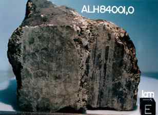 Mars rock found by scientists on Earth